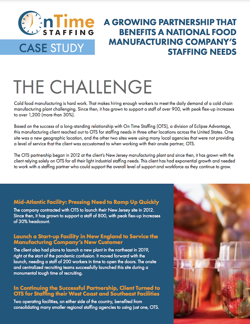OnTime Staffing Case Study